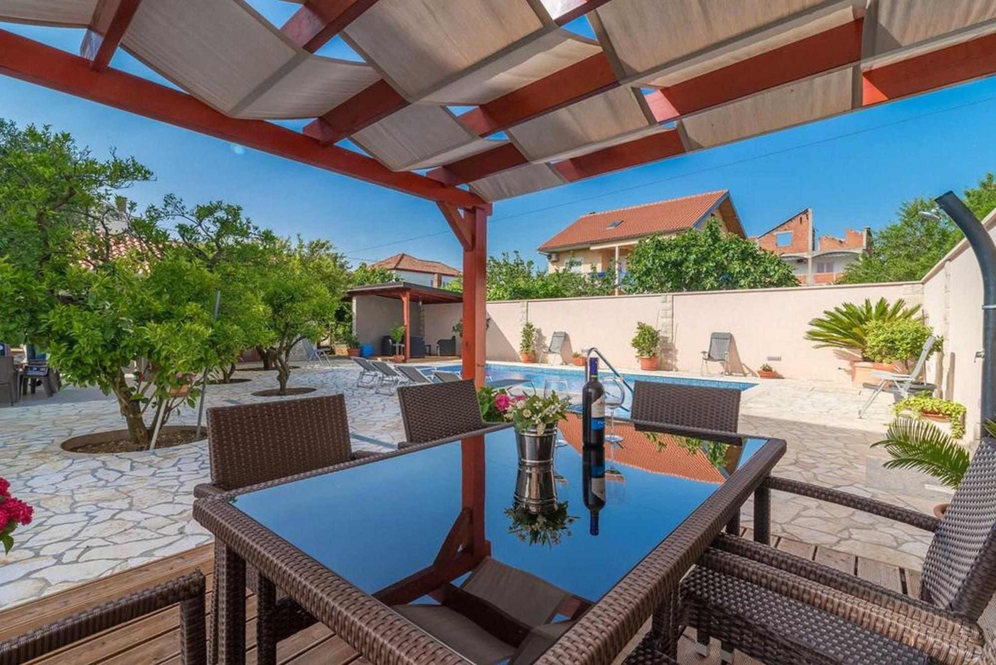 Apartment Villa Odesa with private pool Zara Camera foto