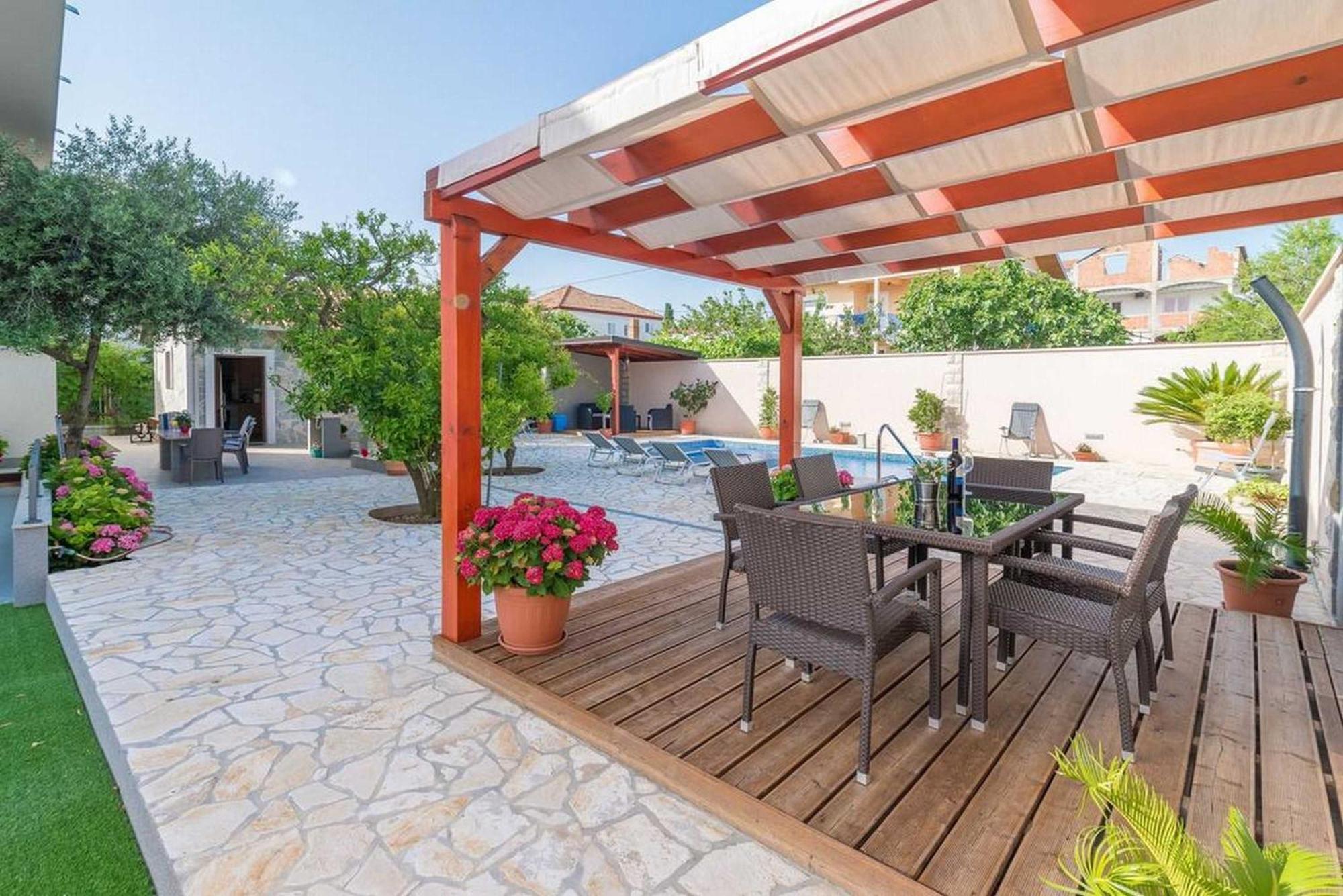 Apartment Villa Odesa with private pool Zara Camera foto