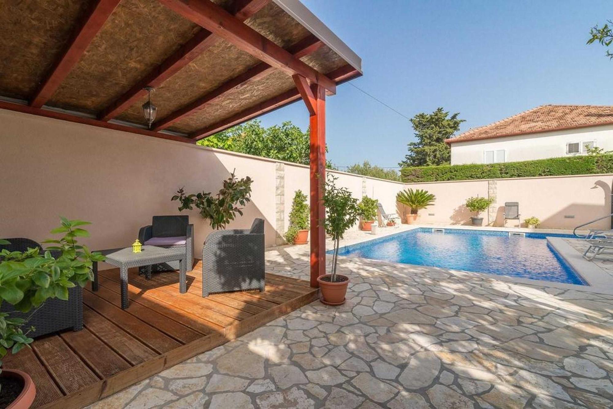 Apartment Villa Odesa with private pool Zara Camera foto